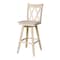 International Concepts Bar Height Table With 2 Double Cross Back Swivel Bar Stools - 30 in. Seat Height K-7228-42-S203SW-2 - alternate 2